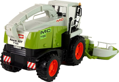 Lodër kombajnë Green Combine MC 7166, me pjesë që lëvizin, e madhe, jeshile