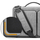 Çantë laptopi Tech-Protect Defender, 13-14", me rrip shpatulle, gri