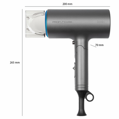 Tharëse flokësh kompakte ProfiCare HT 3073 BL