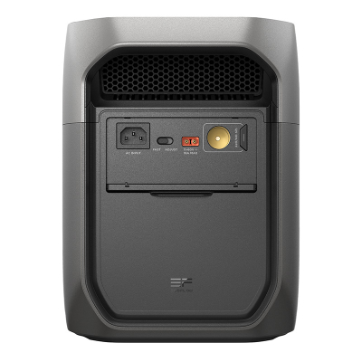 Stacion portativ energjie EcoFlow DELTA 3 Max, 2048Wh, LiFePO4, gri e zezë