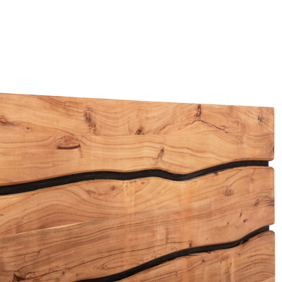Shtrat Alicia metal + dru acacia 160×200 cm (HM8359.11)