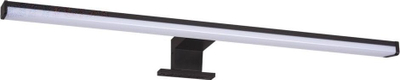 Llambë pasqyre Kanlux Astim IP44, 12W LED, dritë e bardhë neutrale, e zezë