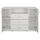 Komodë Adler me 2 Dollap ë + 3 sirtarë 120×45×85 cm (HM2430.03)