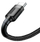 Kabllo USB Baseus CATKLF AG1, USB A në USB C, 0.5m, zi gri