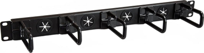 Организатор за кабли со држачи StarTech 1U 19" (CABLMANAGERH)