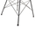 Karrige kopshti Allegra 52×51,5×83,5 Hcm (HM5451.11), zezë/ bezhë