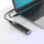 Kuti e jashtme SSD Orico TCM2-C3 M.2 NVMe, USB-C 10Gb/s, transparente