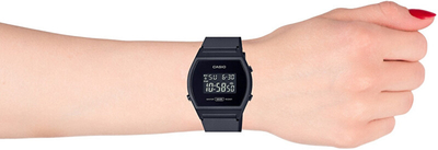 Orë digjitale për femra Casio LW-204-1BEF (247), e zezë