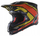 Kaskë motoçiklete Alpinestars Supertech S M10 Carbon Meta2, Cross Enduro, madhësia XL, e zezë e verdhë e portokalli me shkëlqim