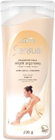 Losion hidratues për lëkurë Joanna Sensual me vaj argani, 200g