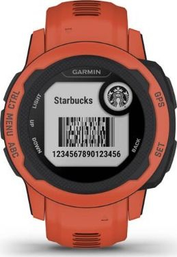 Smartwatch Garmin Instinct 2S, 40mm, GPS, portokalli Poppy