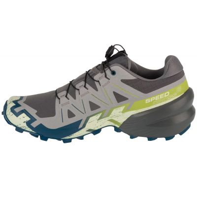 Këpucë vrapimi Salomon Speedcross 6 M L47810900, trail running, për burra, të zeza