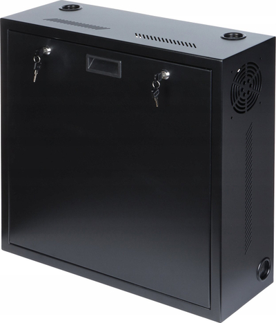 Kabinet për DVR AWO DVR-6, 19" 1U, 600 x 600 x 200mm, i zi