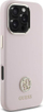Kllëf telefoni Guess GUHCP16XM4DGPP për iPhone 16 Pro Max 6.9", silikon, rozë e çelët