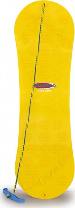 Snowboard për kalamoj Jamara 460391, plastik, 72 cm, i verdhë