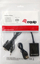 Adaptori Equip VGA në HDMI me audio, kabllo 0.15m, i zi