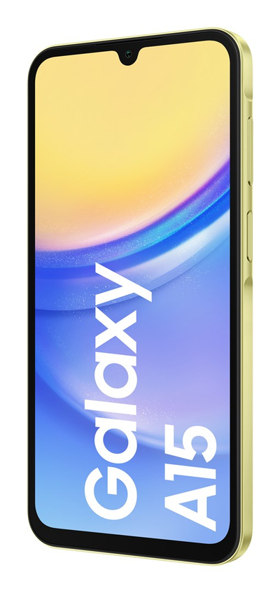 Telefoni Samsung Galaxy A15, 128GB, 4GB RAM, ngjyrë e verdhë
