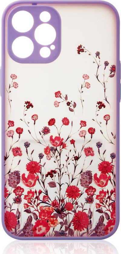 Kapak telefoni Hurtel Design për iPhone 13 Pro Max, TPU, me lule, lejla