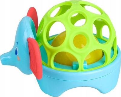Lodër zhurmuese me unazë për dhëmbë Meibeile Animal Ball Gym, me drita edhe tinguj, shumëngjyrëshe