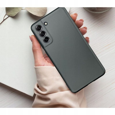 Futrollë telefoni OEM Metallic për Samsung Galaxy S25 FE, TPU, metalike, gri