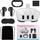 Set aksesorësh VR JYS, për Meta Quest 3 MQ011, etui mbrojtëse, e zezë