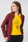 Bluzë me kapuç CASUAL COTTON për femra, pambuk, madhësia XL, burgundy