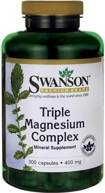 Kapsula Swanson Triple Magnesium Complex, 300 kapsula