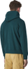 Bluzë me kapuç Champion Hooded M 220253, për burra, pambuk poliester, e gjelbër