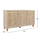 Dollap  këpucësh 3-dyersh, 114×34×68 cm (HM2211.02)