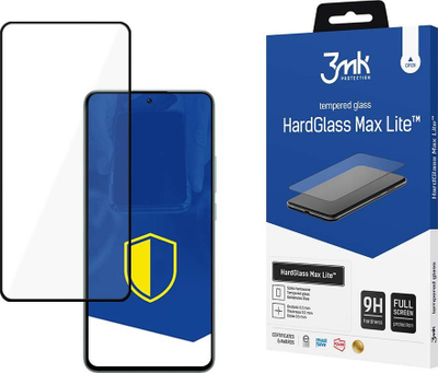 Xham mbrojtës 3MK Hard Glass Max Lite Xiaomi 13T, i hollë, transparent