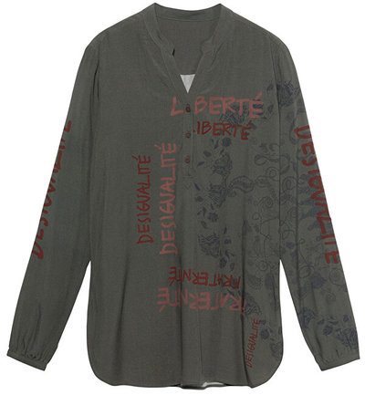 Bluzë Desigual 19WWBW11 4002, e hirtë S