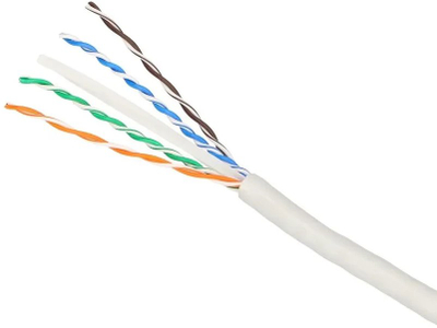 Kabllo interneti Extralink CAT6 UTP V2, 25m, për përdorim mrena