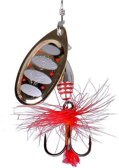 Aksesor për grep peshkimi Savage Gear Rotex Spinner, 6g, i artë-argjendtë