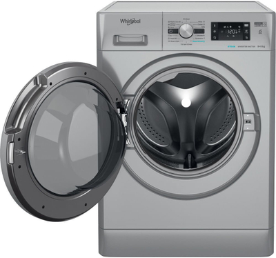 Lavatriçe–thanëse Whirlpool FFWDB 964489 SBSV EE, 9+6kg, motor inverter, argjend