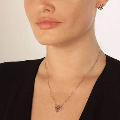 Hot Diamonds Amore Срце Приврзок