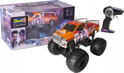 Makinë me telekomandë Revell Control RAM 3500 Ehrlich Brothers, 1:16, elektrike, portokalli