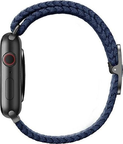 Rrip Uniq UNIQ Aspen për Apple Watch 40/38mm, blu e thurur/blu oksfordi
