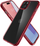 Maskë telefoni Spigen Ultra Hybrid për iPhone 15 Plus, transparente, red crystal