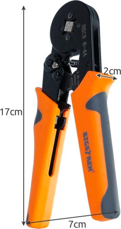 Krimpa për ferula Bigstren 22717, 0.25 10mm², set 1200 copë, blu