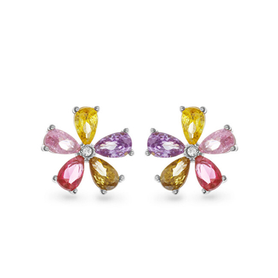 Vathë për femra AGAIN Jewelry AJNS0040, të argjendtë/shumëngjyrësh