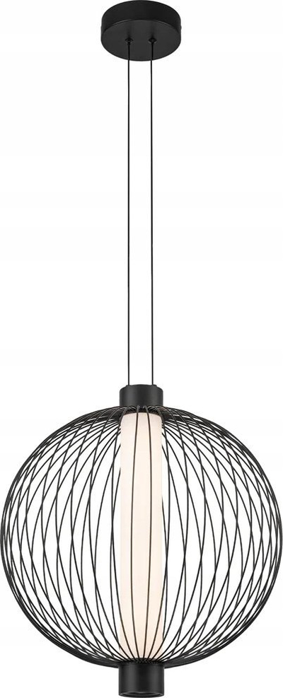 Lampë varëse Milagro Kyoto ML0526, metal, stil modern, ngjyrë e zezë
