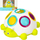 Lodër senzoriale Bam Bam Turtle 492756, shumëngjyrëshe, për fëmijë
