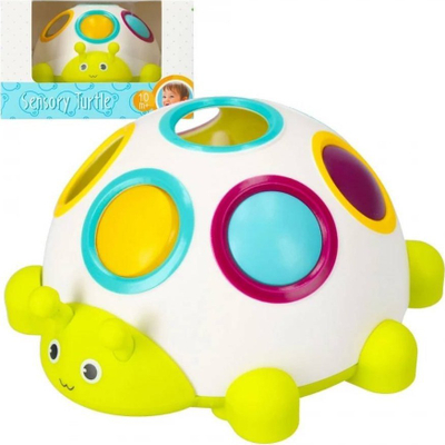 Lodër senzoriale Bam Bam Turtle 492756, shumëngjyrëshe, për fëmijë