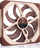 Ventilator PC Noctua NF-A14x25 G2 LS PWM, 140mm, i qetë, kafe