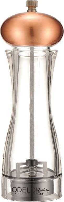 Mulli me dorë për kripë edhe piper Odelo Tibor, 18 cm, bërthamë qeramike, bakër