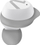 Kufje pa tela Veho RHOX, True Wireless, Bluetooth 5.1, Fusion White