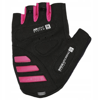 Doreza çiklizmi 4F W Cycling Gloves H4L21 RRU061, me gishta të shkurtër, me elemente reflektuese, të zeza
