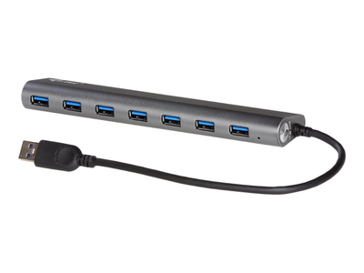 i-Tec USB 3.0 Metal Charging HUB - hub - 7 ports