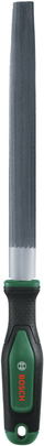 Lime gjysmë rrethore Bosch 1600A03DR8, për hekur, 200 mm, jeshile me të zezë