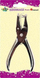 Grusht letre Titanum Single-Hole, metal, 6mm, argjendtë